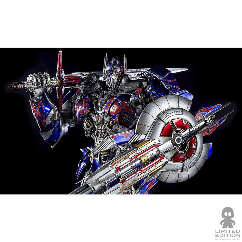 Threezero Figura Articulada Optimus Prime Deluxe Edition Transformers: El Último Caballero By Hasbro - Limited Edition