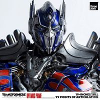 Threezero Figura Articulada Optimus Prime Deluxe Edition Transformers: El Último Caballero By Hasbro - Limited Edition