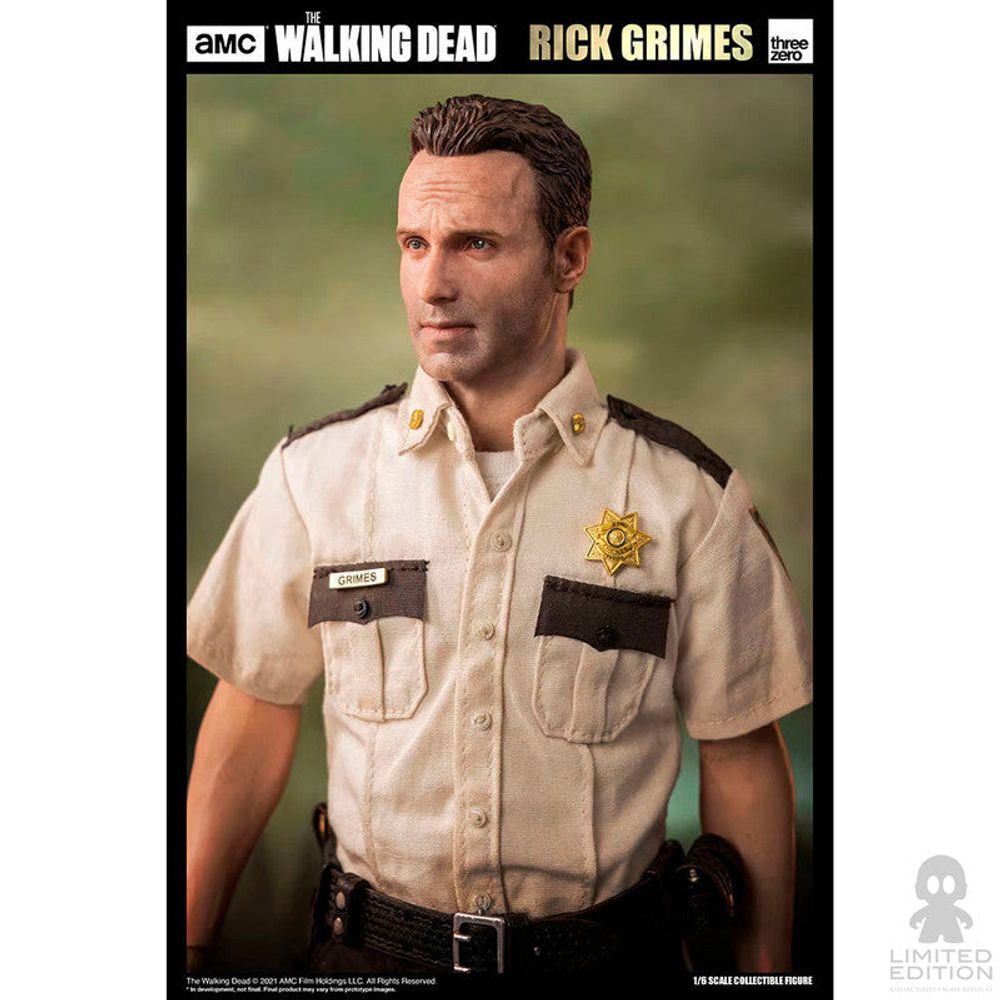 Threezero Figura Articulada Rick Grimes The Walking Dead By Amc - Limited Edition