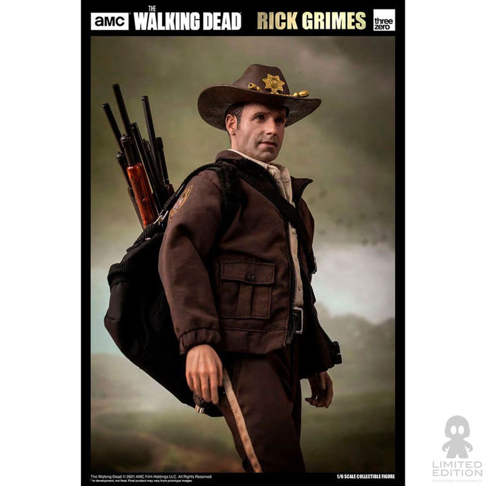 Threezero Figura Articulada Rick Grimes The Walking Dead By Amc - Limited Edition