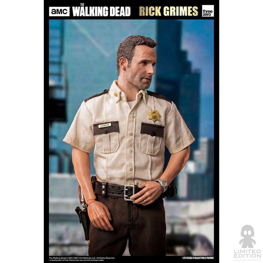 Threezero Figura Articulada Rick Grimes The Walking Dead By Amc - Limited Edition