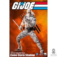 Threezero Hot Toys Camo Storm Shadow Escala 1:6, G.I.Joe - Limited Edition