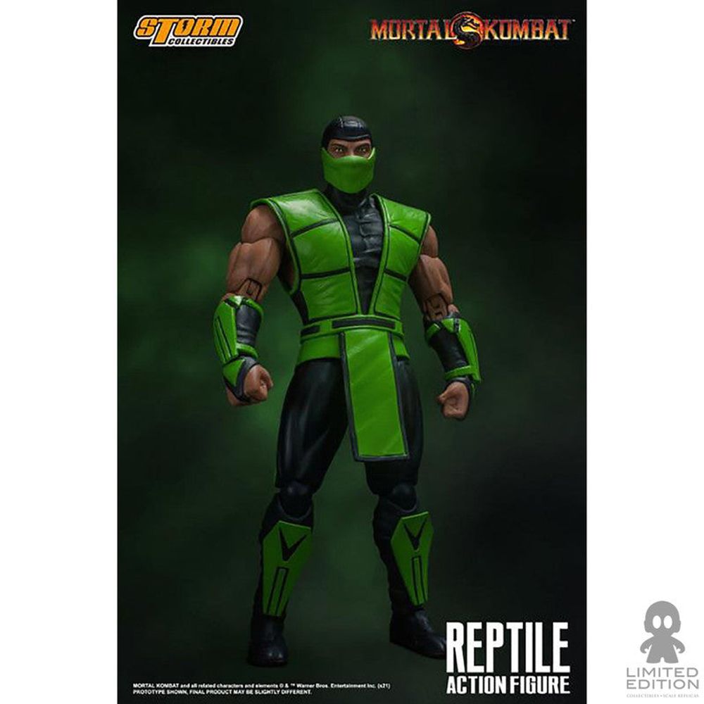 Storm Collectives Figura Articulada Reptile Escala 1:12 Mortal Kombat - Limited Edition