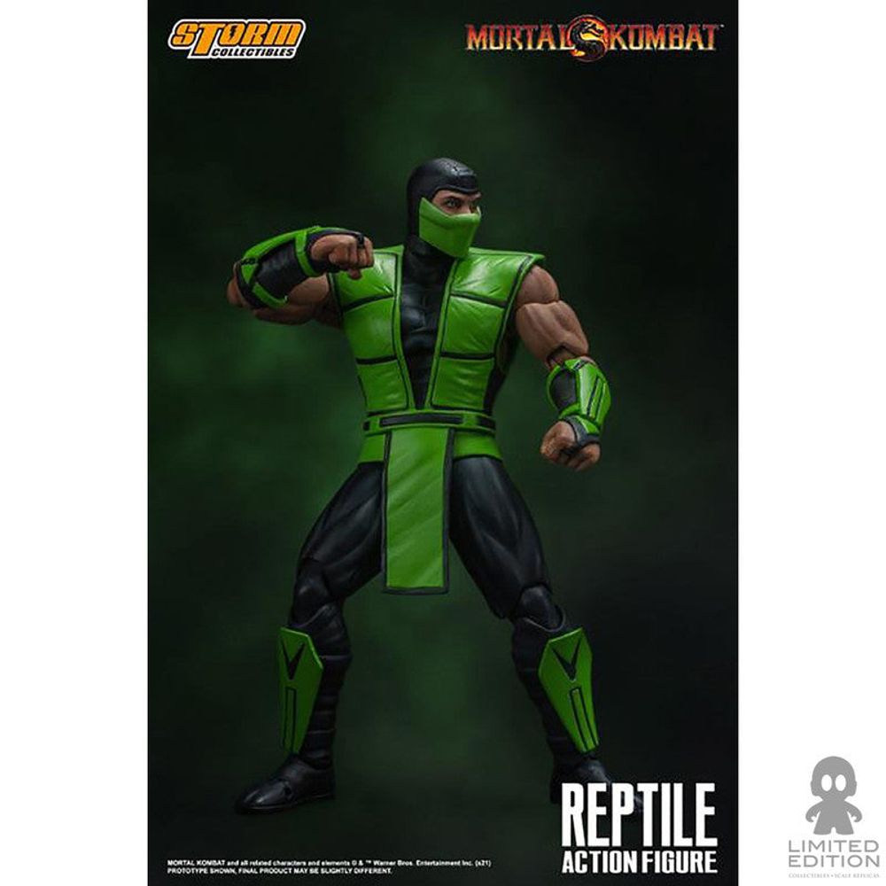 Storm Collectives Figura Articulada Reptile Escala 1:12 Mortal Kombat - Limited Edition