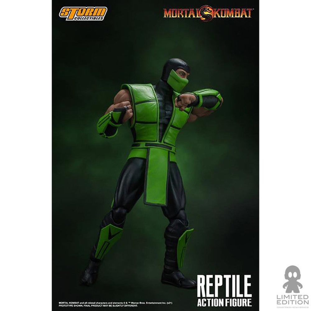 Storm Collectives Figura Articulada Reptile Escala 1:12 Mortal Kombat - Limited Edition