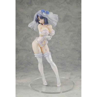 Preventa Kadokawa Figura Yumi Wedding Lingerie Ver.Re-Run Escala 1:7 Senran Kagura By Kenichiro Takaki - Limited Edition