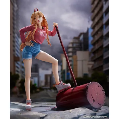 Preventa Amiami Figura Power Escala 1:7 Chainsaw Man By Tatsuki Fujimoto - Limited Edition