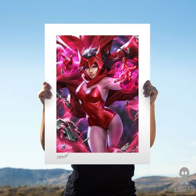 Saldos: Sideshow Art Print Scarlet Witch Marvel Avengers