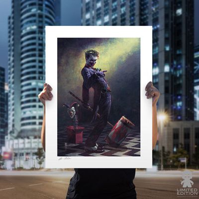 Saldos: Sideshow Art Print The Joker Clown Prince Of Crime DC