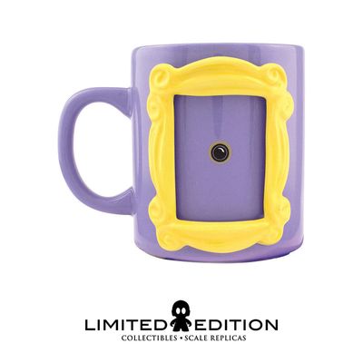 Paladone Taza Morada Prtaretratos 3D Friends By Marta Kauffman & David Crane - Limited Edition