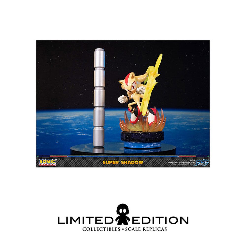 Preventa First 4 Figures Estatuilla Super Shadow Standard Edition Sonic