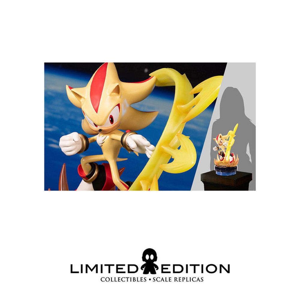 Preventa First 4 Figures Estatuilla Super Shadow Standard Edition Sonic