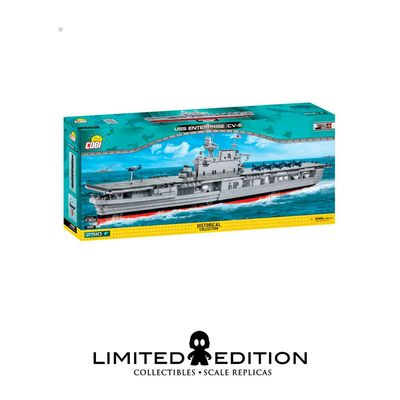 Cobi 4815 USS Enterprise CV-6 Escala 1:300 2510 Bloques Historical Collection