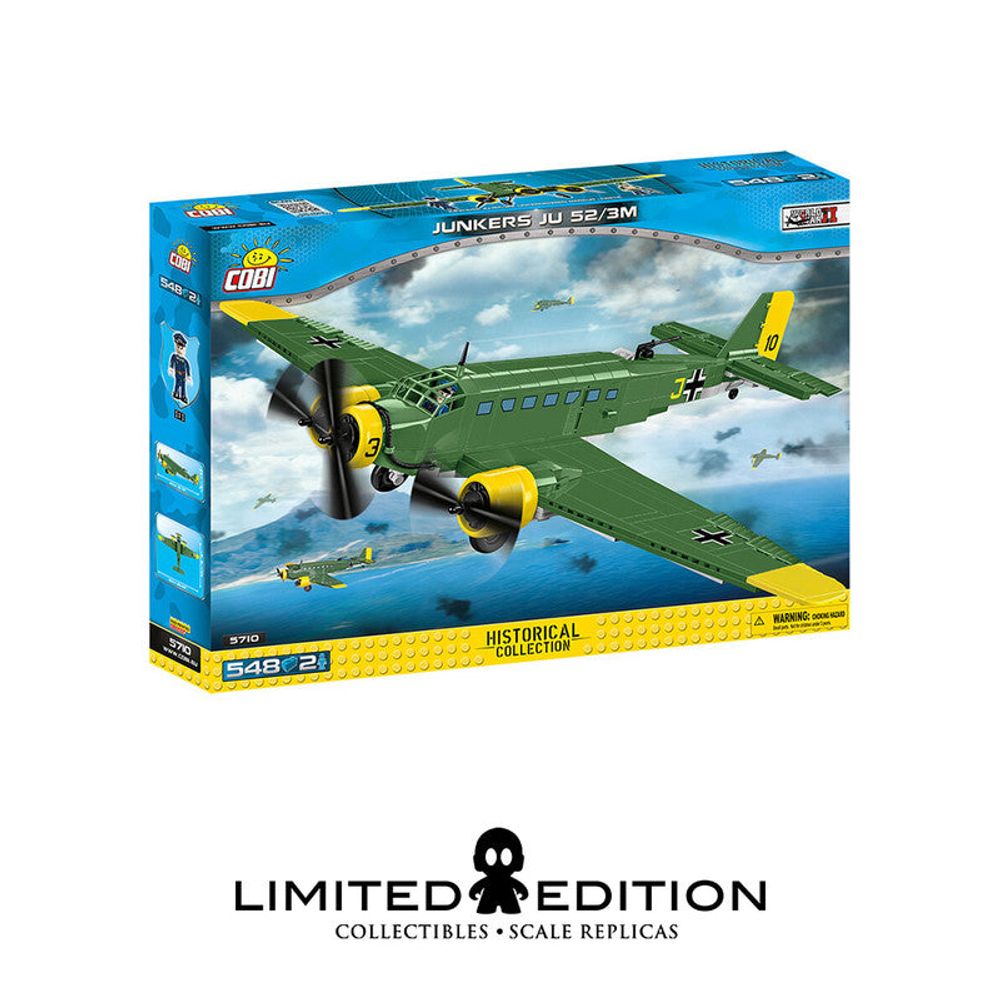 Cobi 5710 Junkers Ju 52/3M 548 Bloques Historical Collection