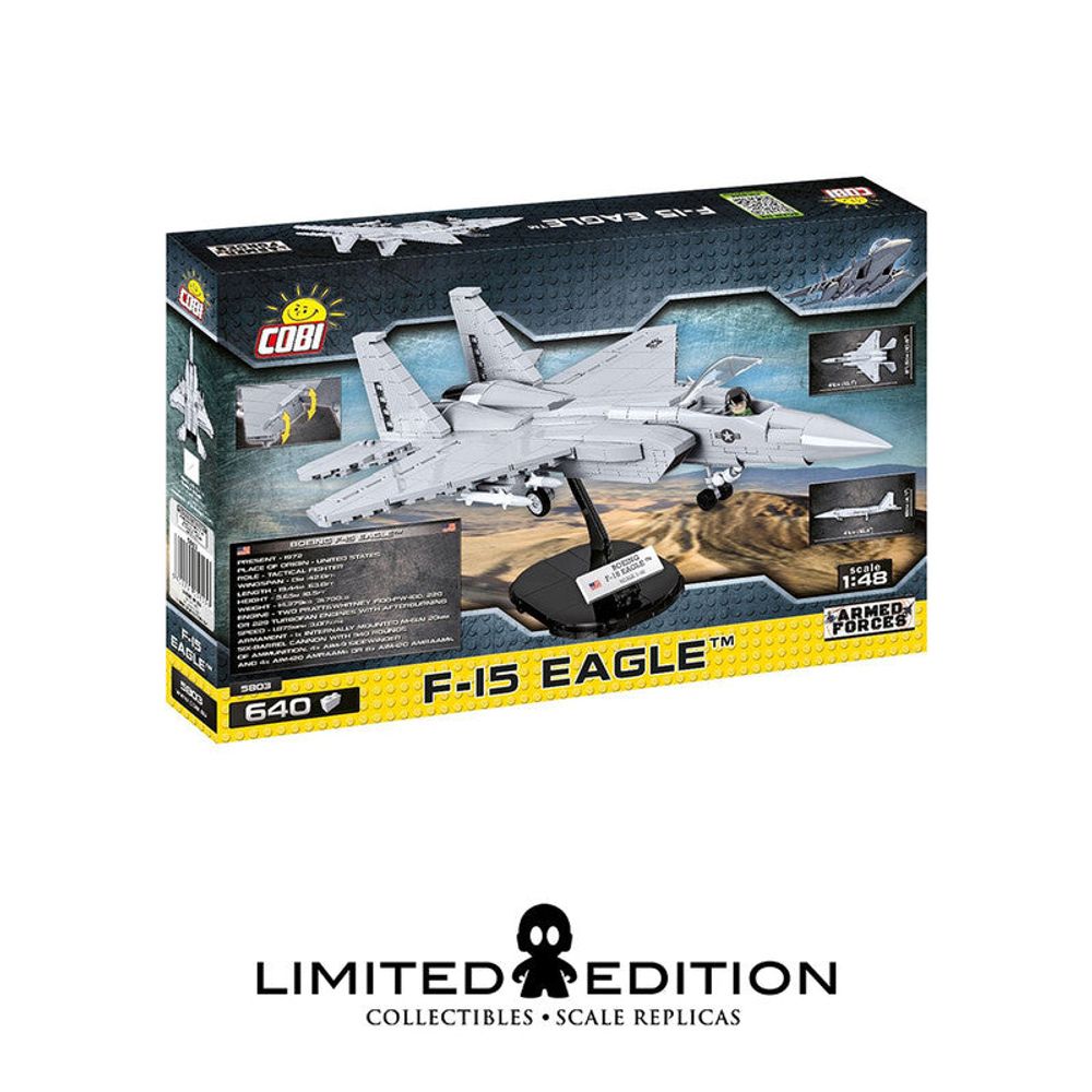 Cobi 5803 F-15 Eagle 640 Bloques Armed Forces