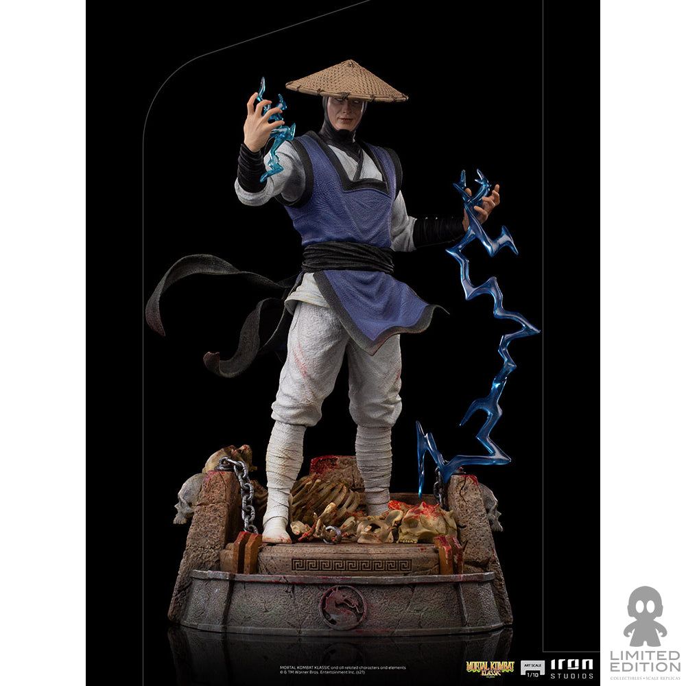 Iron Studios Estatuilla Raiden Escala 1:10 Mortal Kombat - Limited Edition