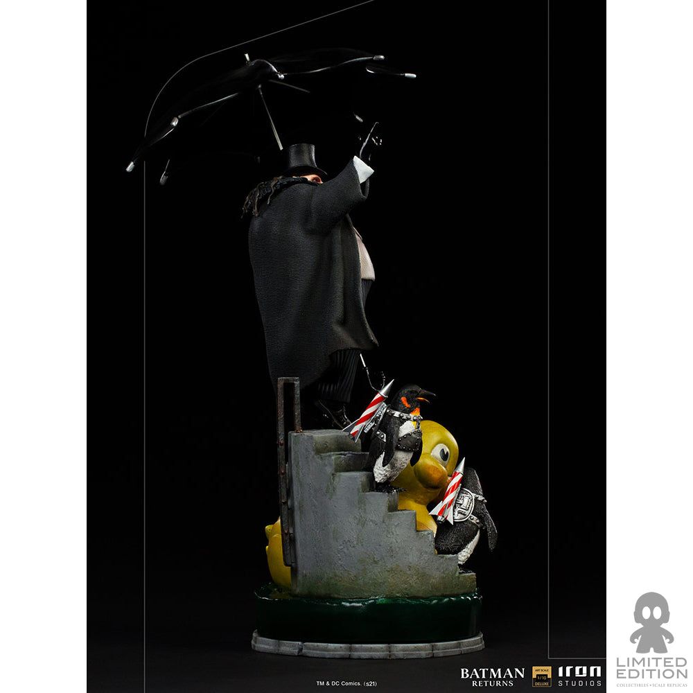 Iron Studios Estatuilla Pingüino Deluxe Escala 1:10 Dc - Limited Edition