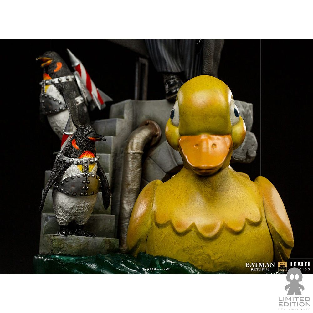 Iron Studios Estatuilla Pingüino Deluxe Escala 1:10 Dc - Limited Edition