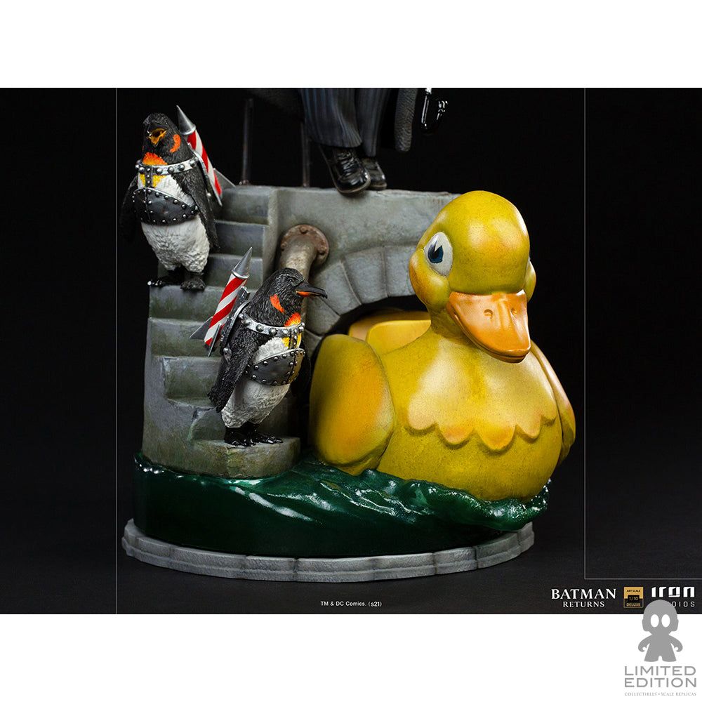 Iron Studios Estatuilla Pingüino Deluxe Escala 1:10 Dc - Limited Edition