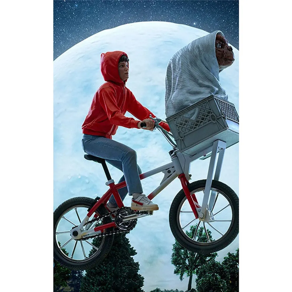 Iron Studios Estatuilla E.T & Eliot Deluxe Escala 1:10 E.T., El Extraterrestre By Steven Spielberg - Limited Edition