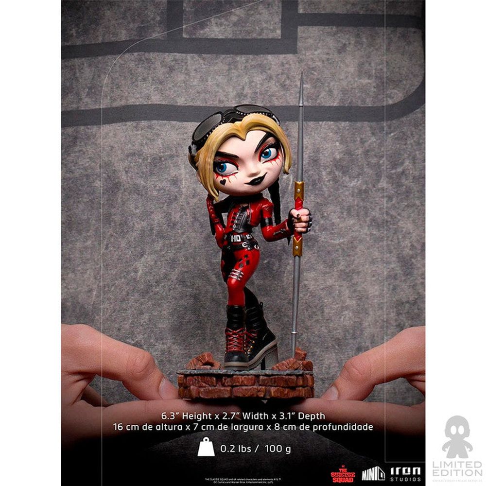 Iron Studios Figura Minico Harley Quinn The Suicide Squad By Dc - Limited Edition