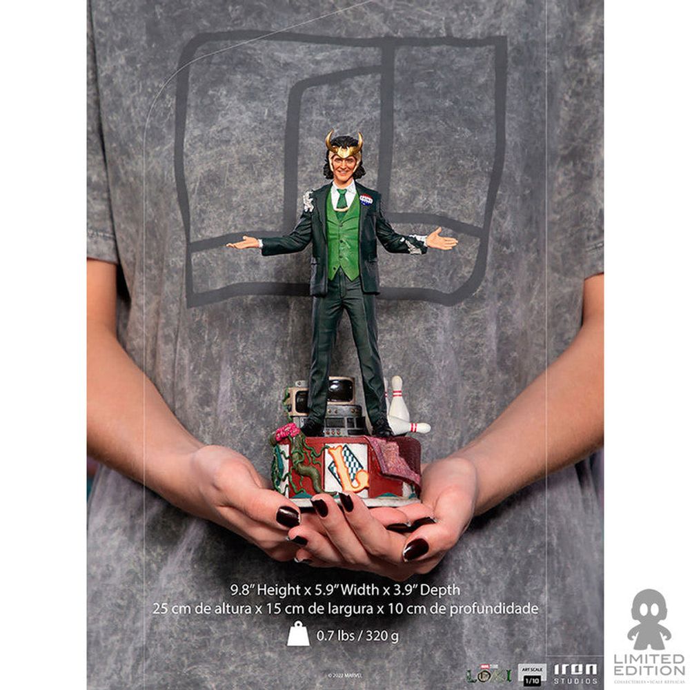 Iron Studios Estatuilla Loki President Variant Escala 1:10 Loki By Marvel - Limited Edition