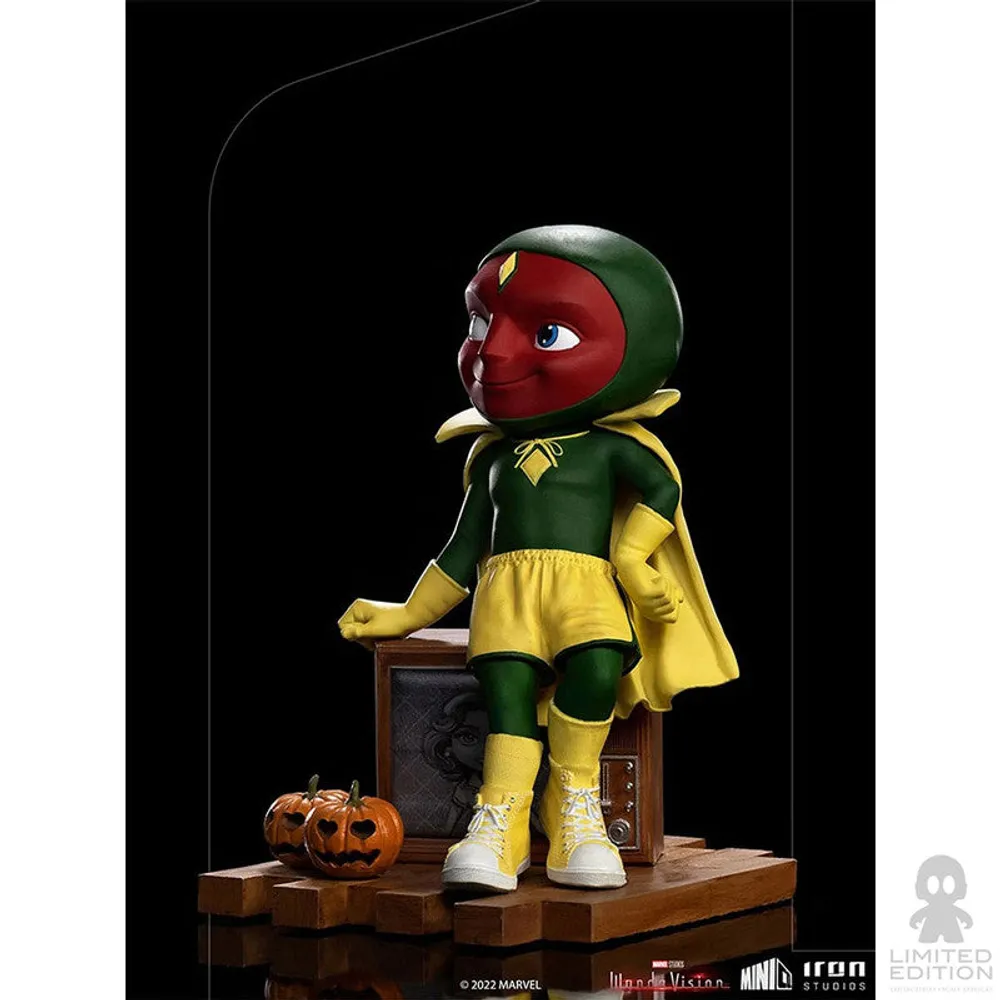 Iron Studios Estatuilla Minico Vision Halloween Version Wandavision By Marvel - Limited Edition