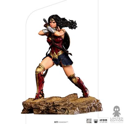 Iron Studios Estatuilla Wonder Woman Escala 1:10 Zack Snyder'S Justice League By Dc - Limited Edition