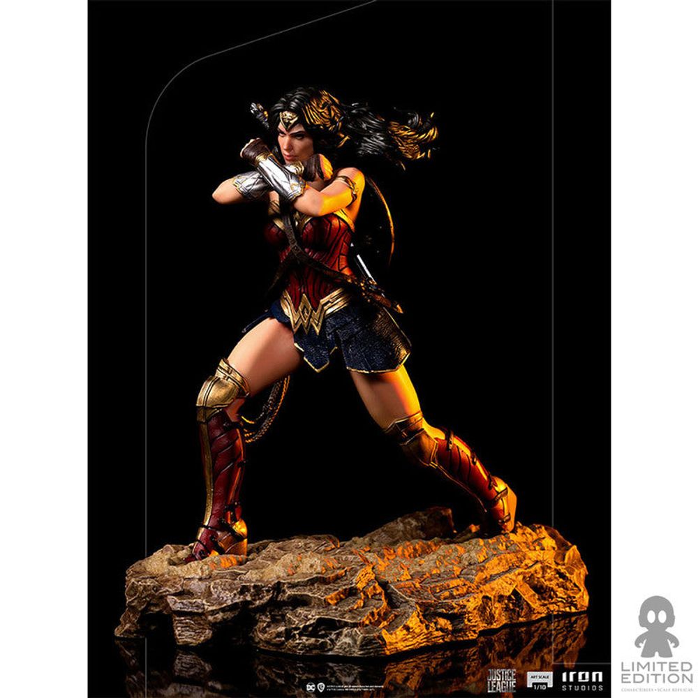 Iron Studios Estatuilla Wonder Woman Escala 1:10 Zack Snyder'S Justice League By Dc - Limited Edition