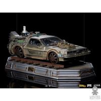 Preventa Iron Studios Estatua Delorean III Escala 1:10 Back To The Future