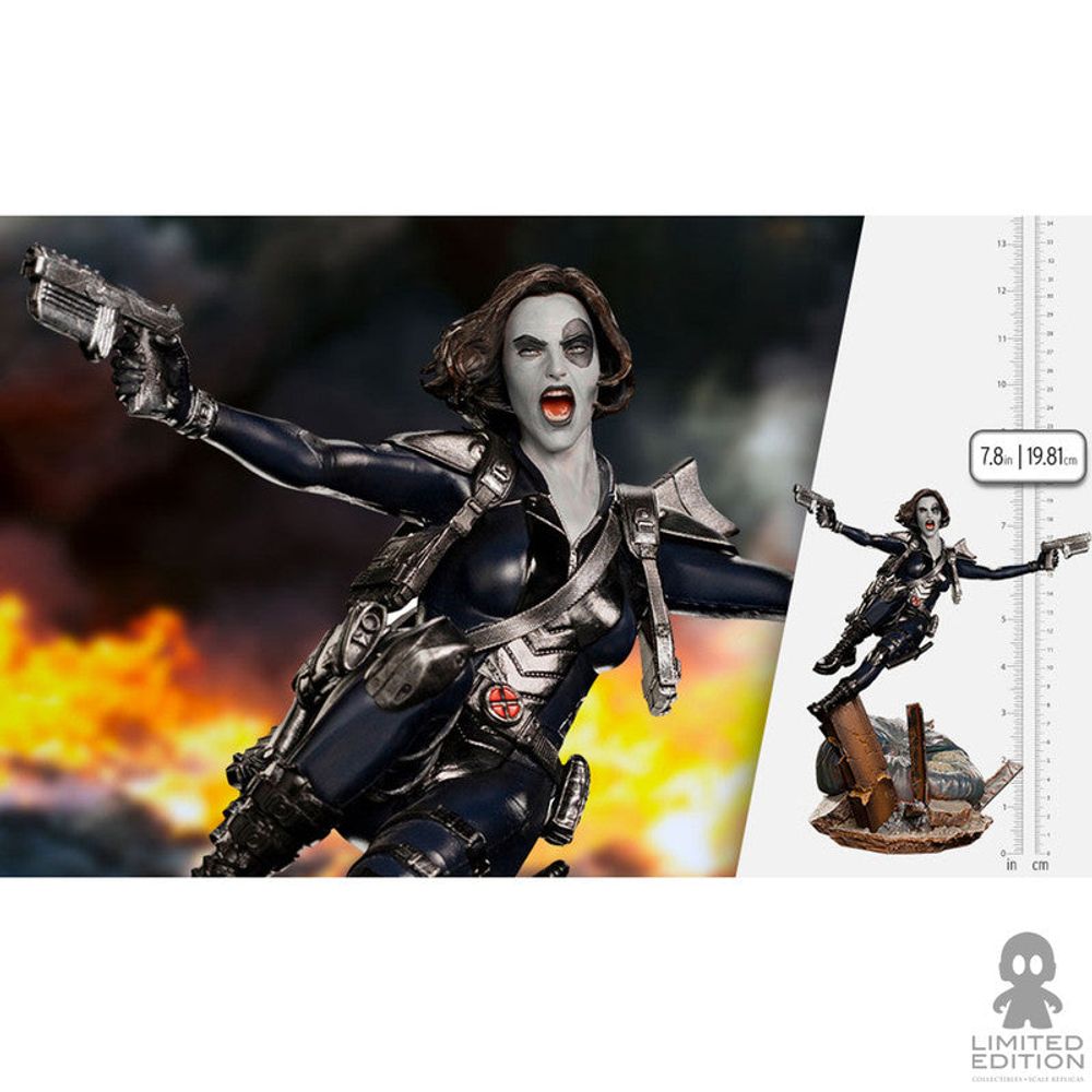 Preventa Iron Studios Estatua Domino Escala 1:10 Marvel