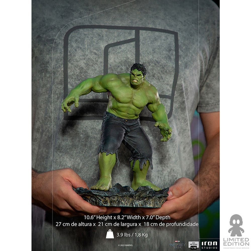 Iron Studios Estatuilla Hulk Batalla De Nueva York Escala 1:10 Avengers By Marvel - Limited Edition