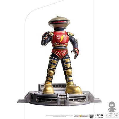 Preventa Iron Studios Estatua Alpha 5 Escala 1:10 Power Rangers