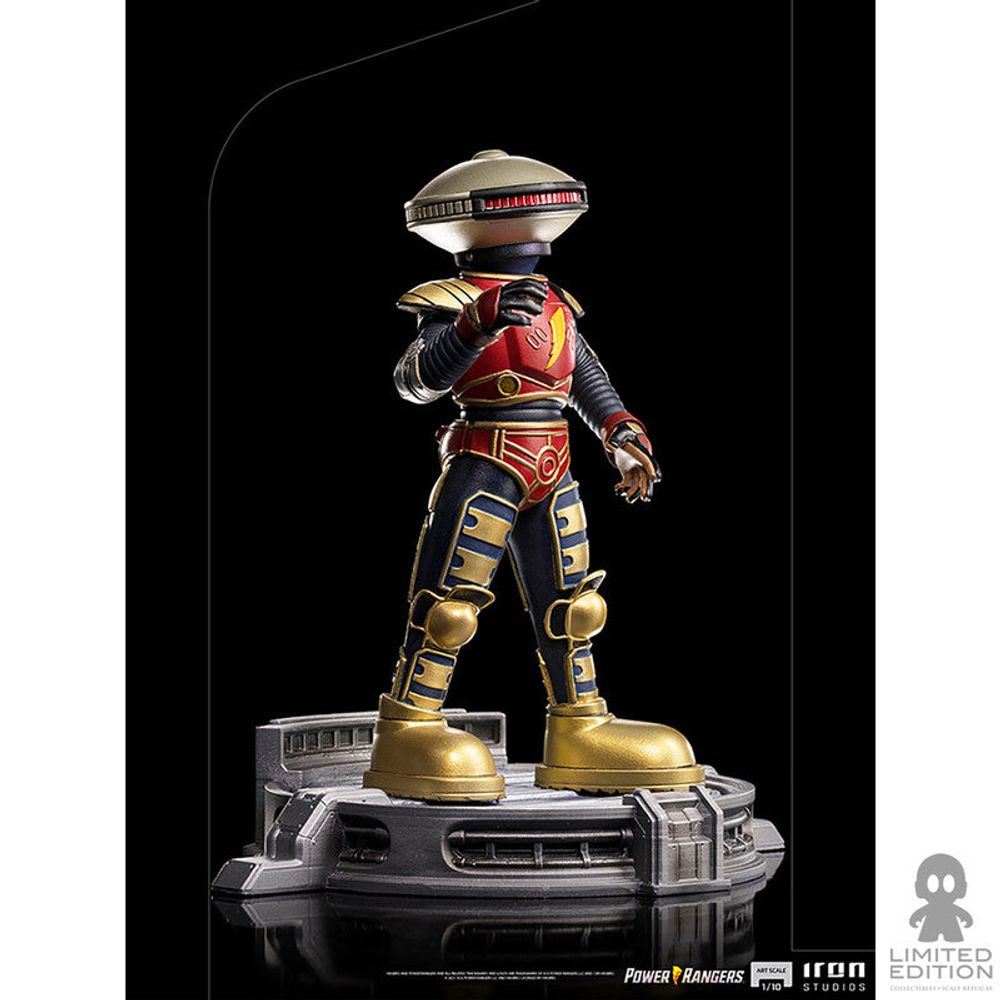 Preventa Iron Studios Estatua Alpha 5 Escala 1:10 Power Rangers