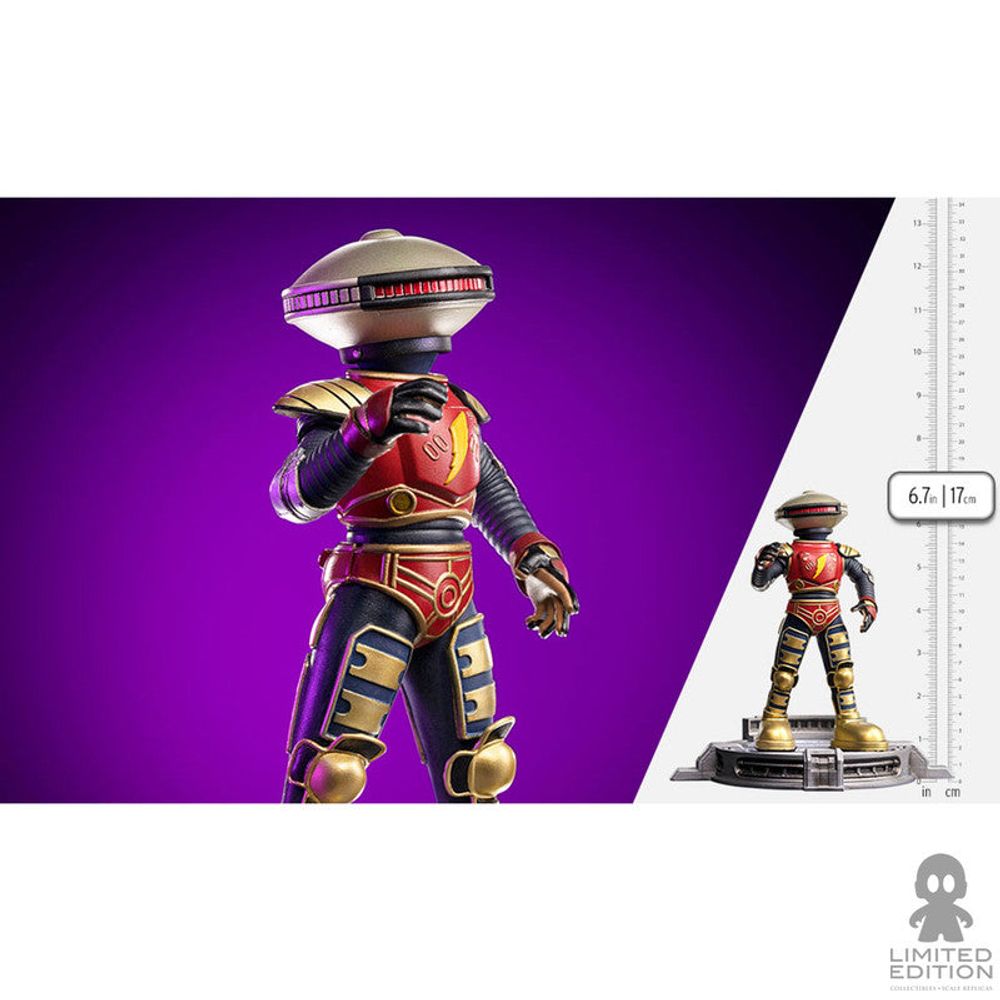 Preventa Iron Studios Estatua Alpha 5 Escala 1:10 Power Rangers