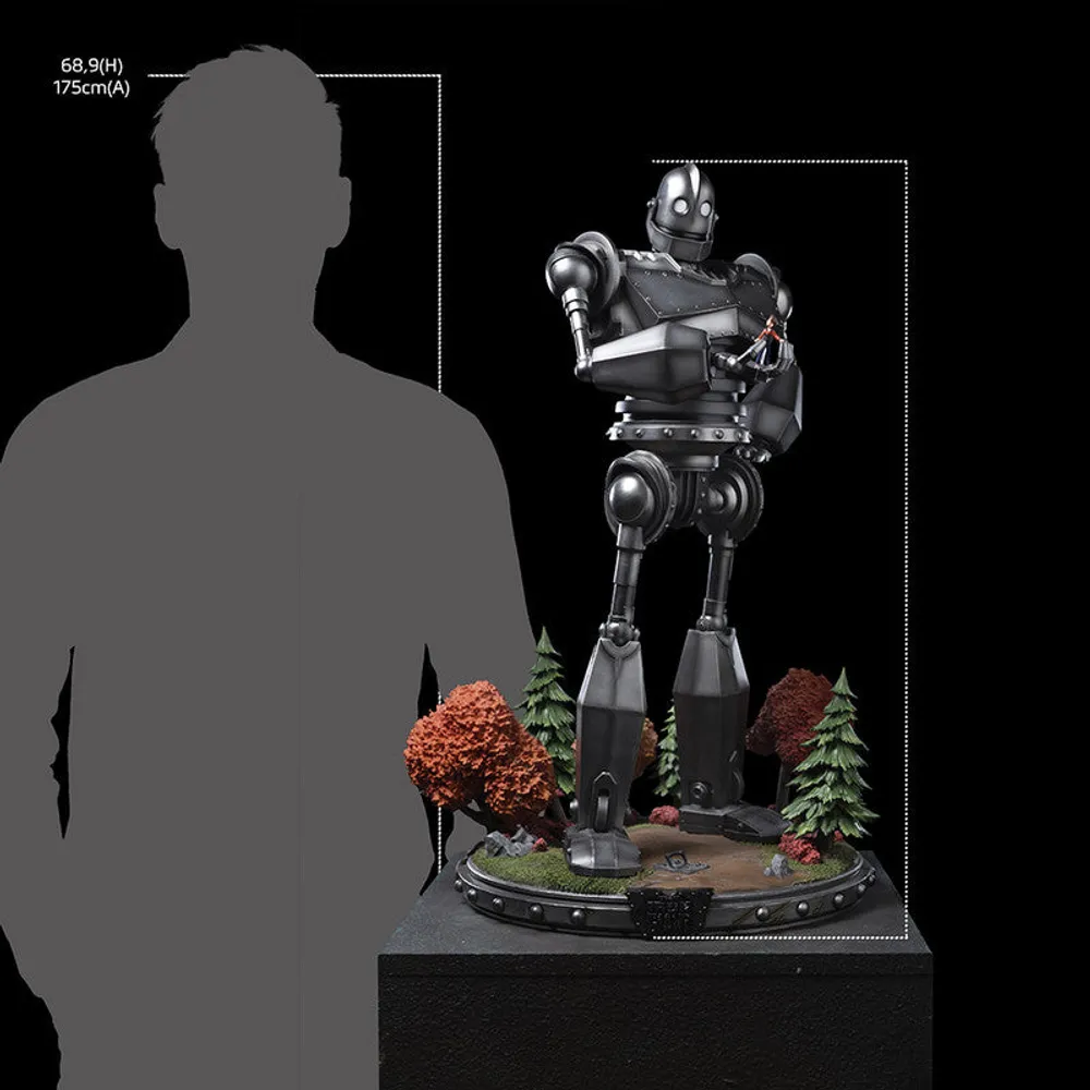 Preventa Iron Studios Estatua Iron Giant & Hogarth Hughes Escala 1:20 El Gigante De Hierro By Disney - Limited Edition