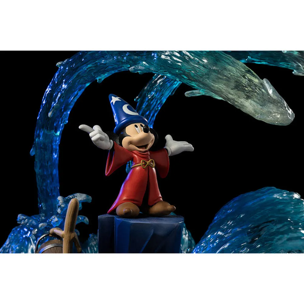 Preventa Iron Studios Estatua Mickey Fantasia Escala 1:10 Fantasia By Disney - Limited Edition