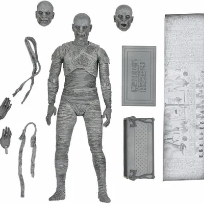 Neca Figura Articulada Karloff The Mummy Ultimate Monsters By Universal Studios - Limited Edition