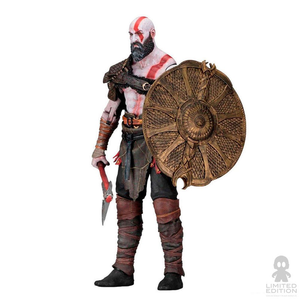 Neca Figura Articulada Kratos Escala 1:4 God Of War By Sony - Limited Edition