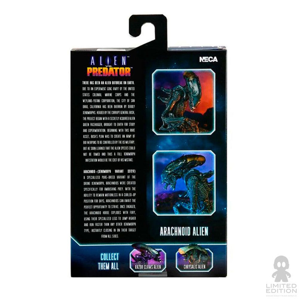 Neca Figura Articulada Arachnoid Alien Alien Vs. Predator By Paul W. S. Anderson - Limited Edition