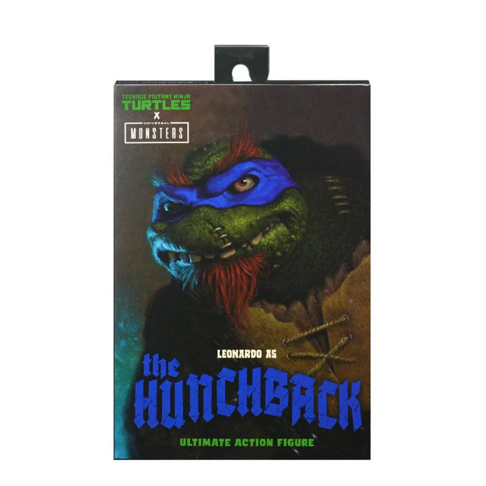 Neca Figura Articulada Leonardo As The Hunchback Las Tortugas Ninja By Nickelodeon - Limited Edition