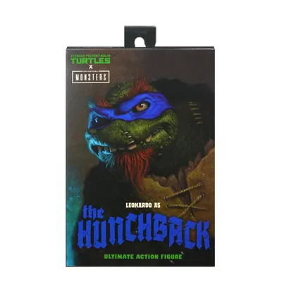 Neca Figura Articulada Leonardo As The Hunchback Las Tortugas Ninja By Nickelodeon - Limited Edition