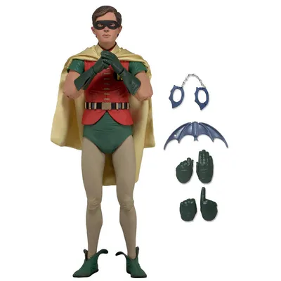 Neca Figura Articulada Robin Escala 1:4 Batman Clasic Tv Series By Dc - Limited Edition