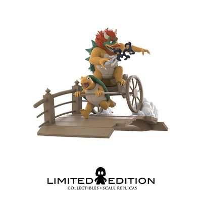 Mighty Jaxx Estatuilla Turtle Daimao Ukiyo-E Rickshaw Kart By Jed Henrry - Limited Edition