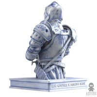 Mighty Jaxx Estatuilla The Knight Hell Chamber Original By Rob Bowyer - Limited Edition