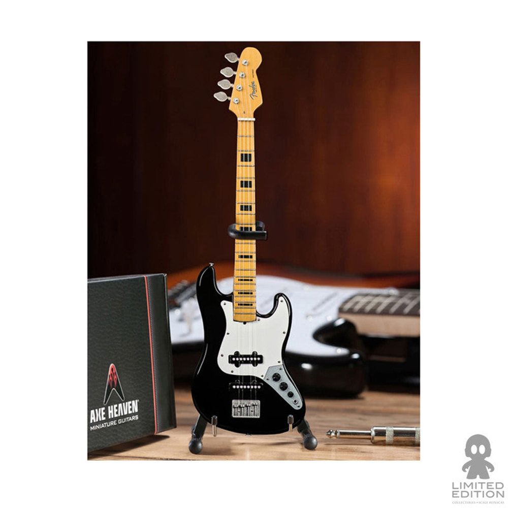Axe Heaven Mini Guitarra Jazz Bass With Black Inlays Fender
