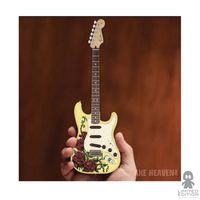 Axe Heaven Mini Guitarra David Lozeau Roses Tattoo Fender Strat