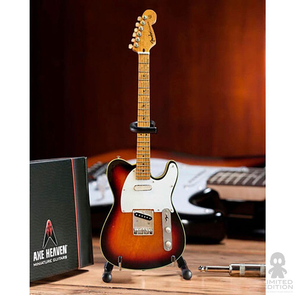 Axe Heaven Figura Telecaster Sunburst Mini Guitar By Fender - Limited Edition