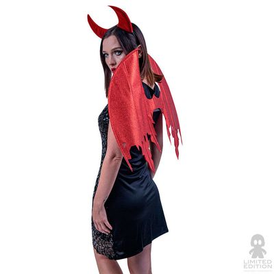 Saldos: Ghoulish Productions Accesorio Alas Rojas Glitter Alas Rojas - Limited Edition