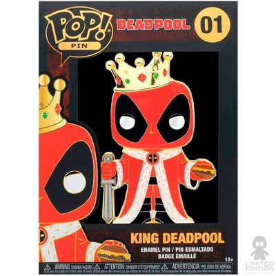 Funko Pin King Deadpool 01 Deadpool By Marvel - Limited Edition